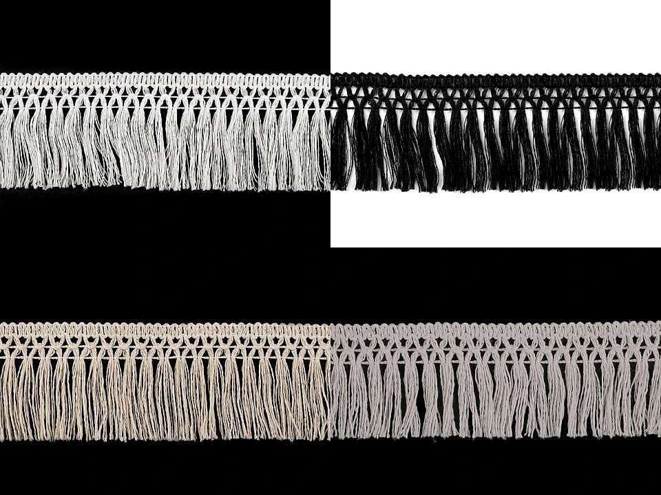 Frange en coton 55 mm-melas