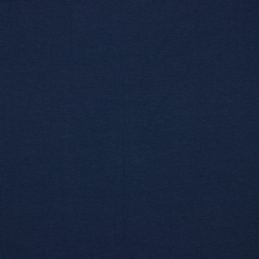 Baumwoll-Loopstrick, dunkelblau 235 g/m² (GOTS-zertif.)