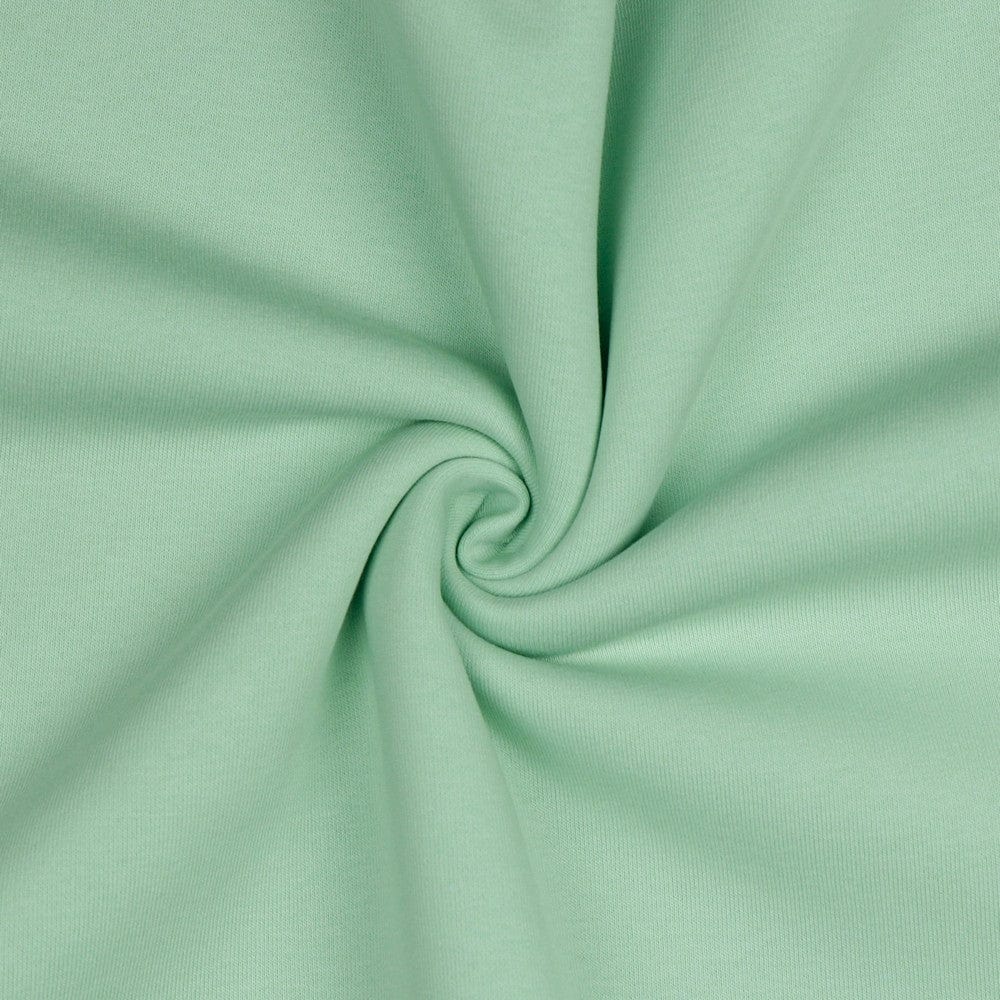 Cotton insulated knit - light green 285 g/m²