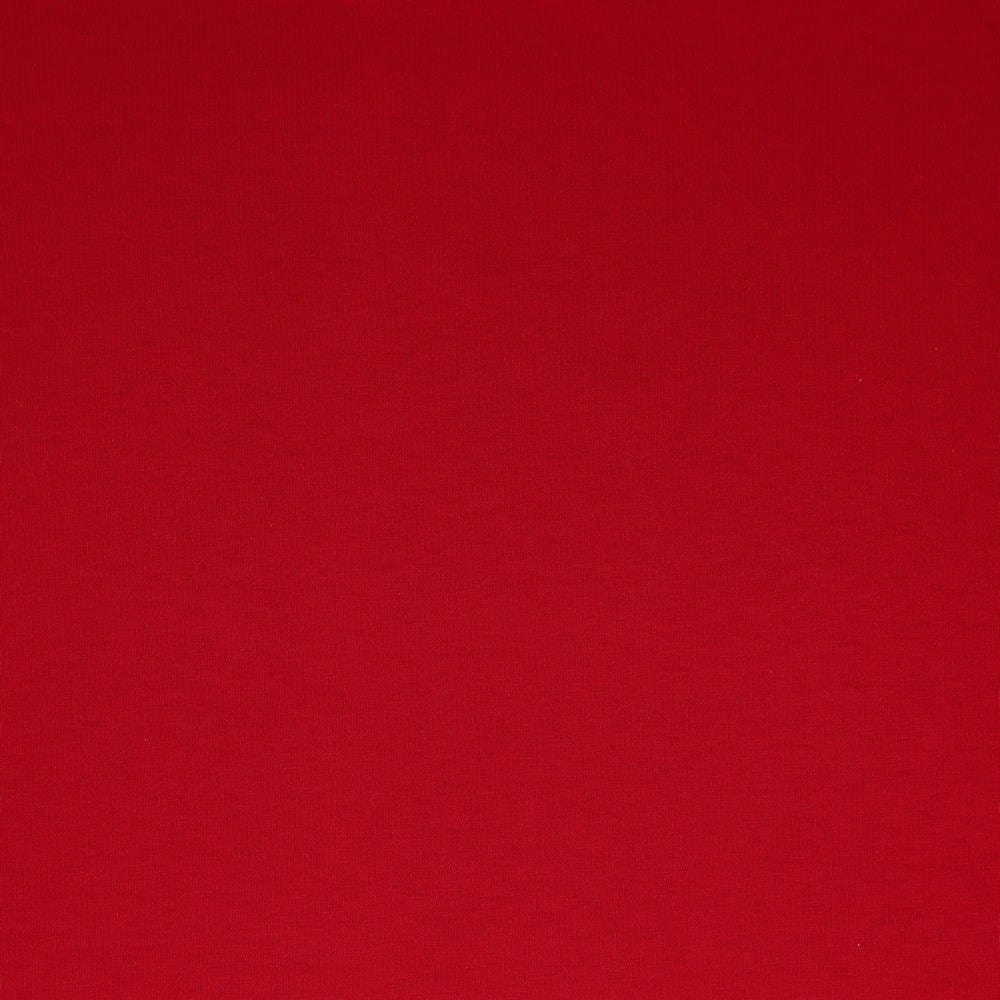 Tricot chaud en coton rouge 285 g/m²