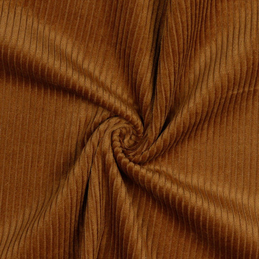 Cotton corduroy-cognac 280 g/m²