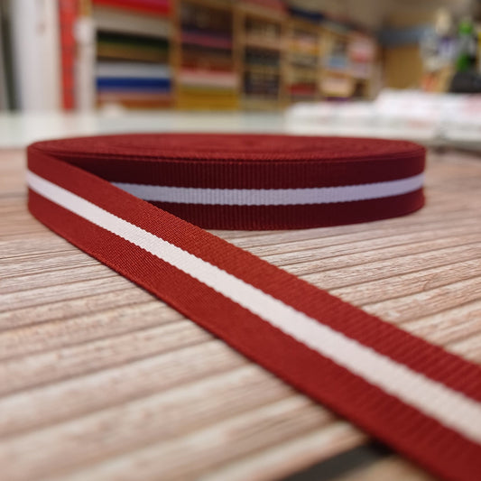 Ruban drapeau letton 15 mm-LV