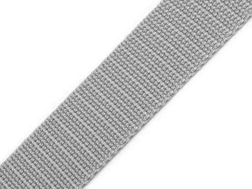 Band für Taschen und Riemen, 20 mm, hellgrau