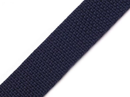 Gurtband für Taschen und Riemen, 20 mm, dunkelblau