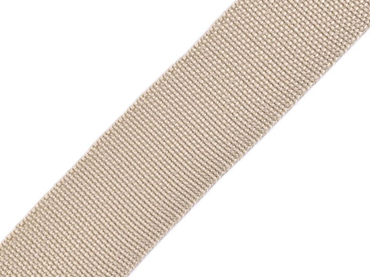 Ruban pour sacs et sangles, 30 mm, beige