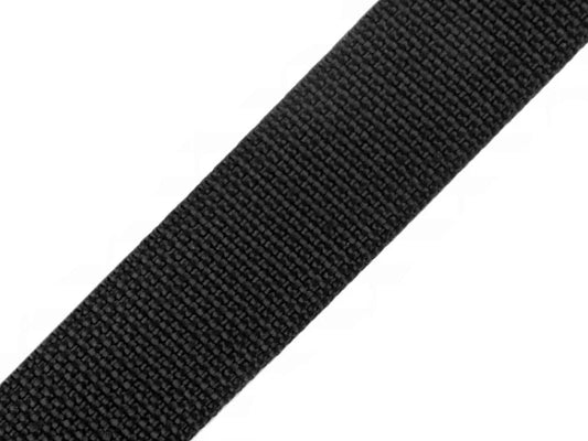 Ruban pour sacs, sangles 30 mm-noir