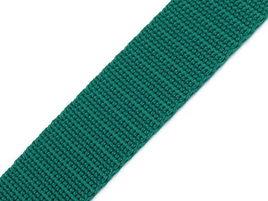Ruban pour sacs, sangles 30 mm - vert turquoise