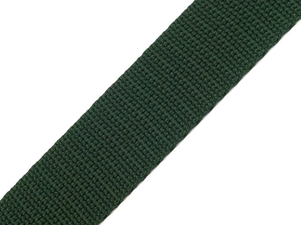 Band für Taschen und Riemen, 30 mm, dunkelgrün