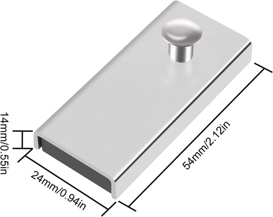Magnetic guide for straight seams-50 MM