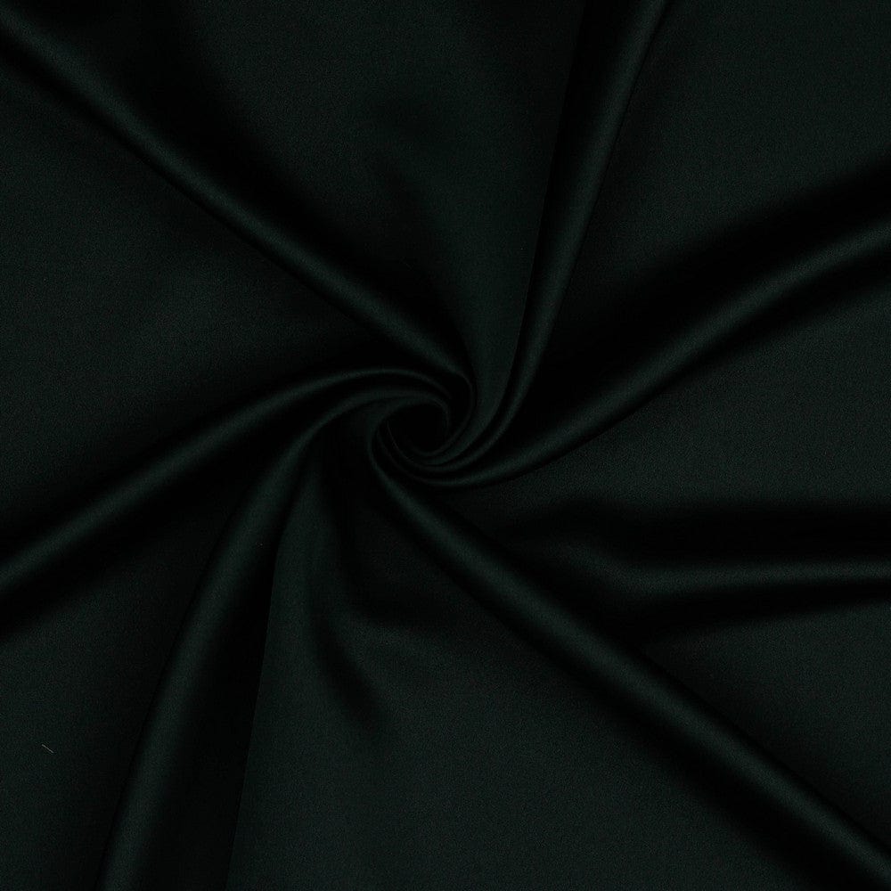 Tissu imitation soie noir 140 g/m²