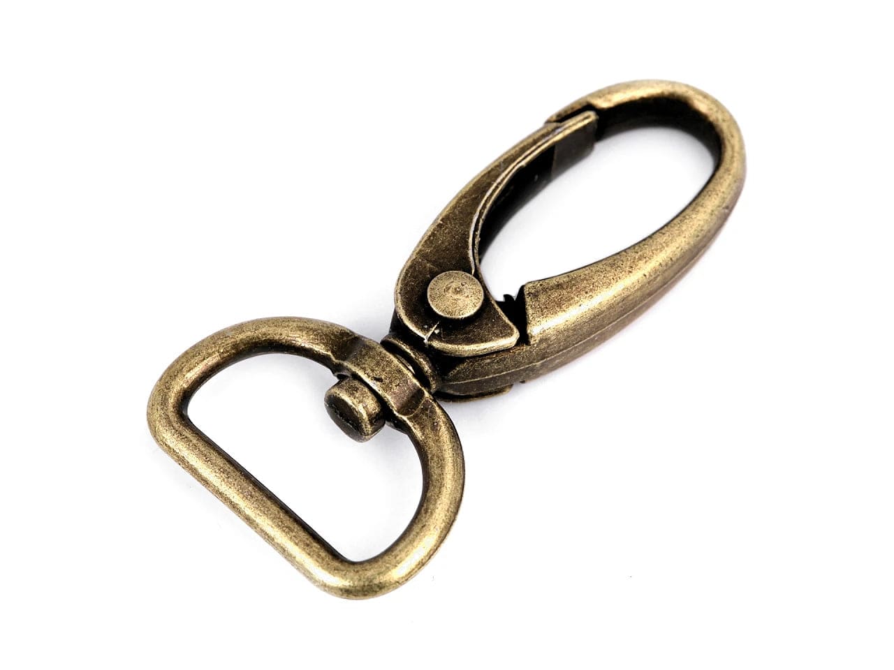 Mousqueton métallique 20 mm antique (lot de 2 pcs)