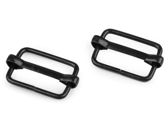 Metallregler 20 mm-schwarz (10 Stück im Set)