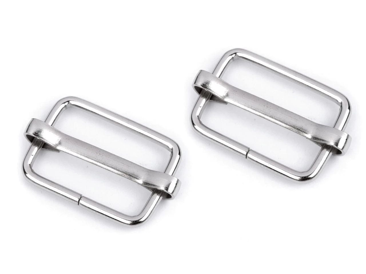 Régulateur en métal 20 mm argenté (lot de 10)