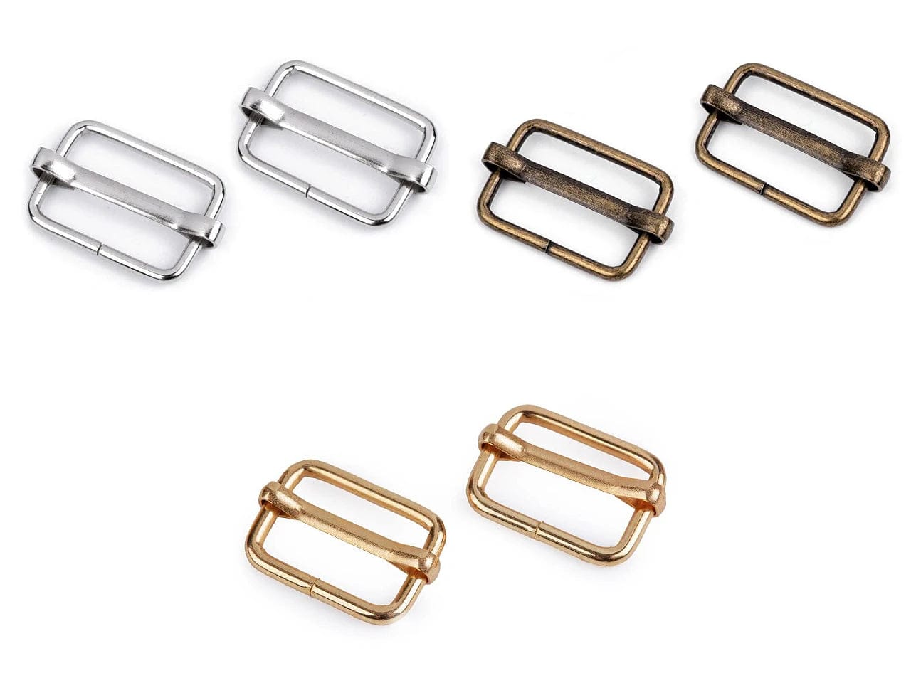 Régulateur métallique 20 mm argent (lot de 10 pièces)