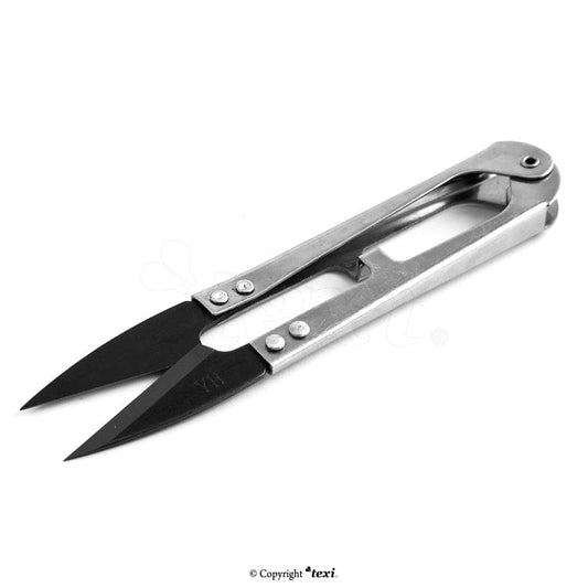 Metallschere (Fadenschere) zum Abschneiden von Fäden 10,9 cm