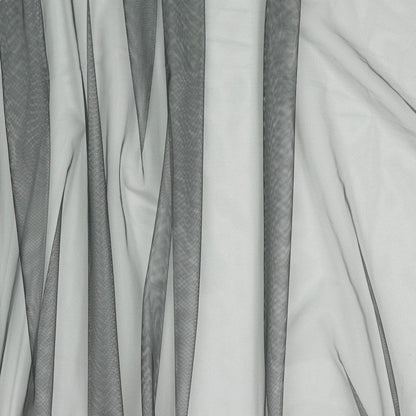 Tulle souple gris foncé 25 g/m²