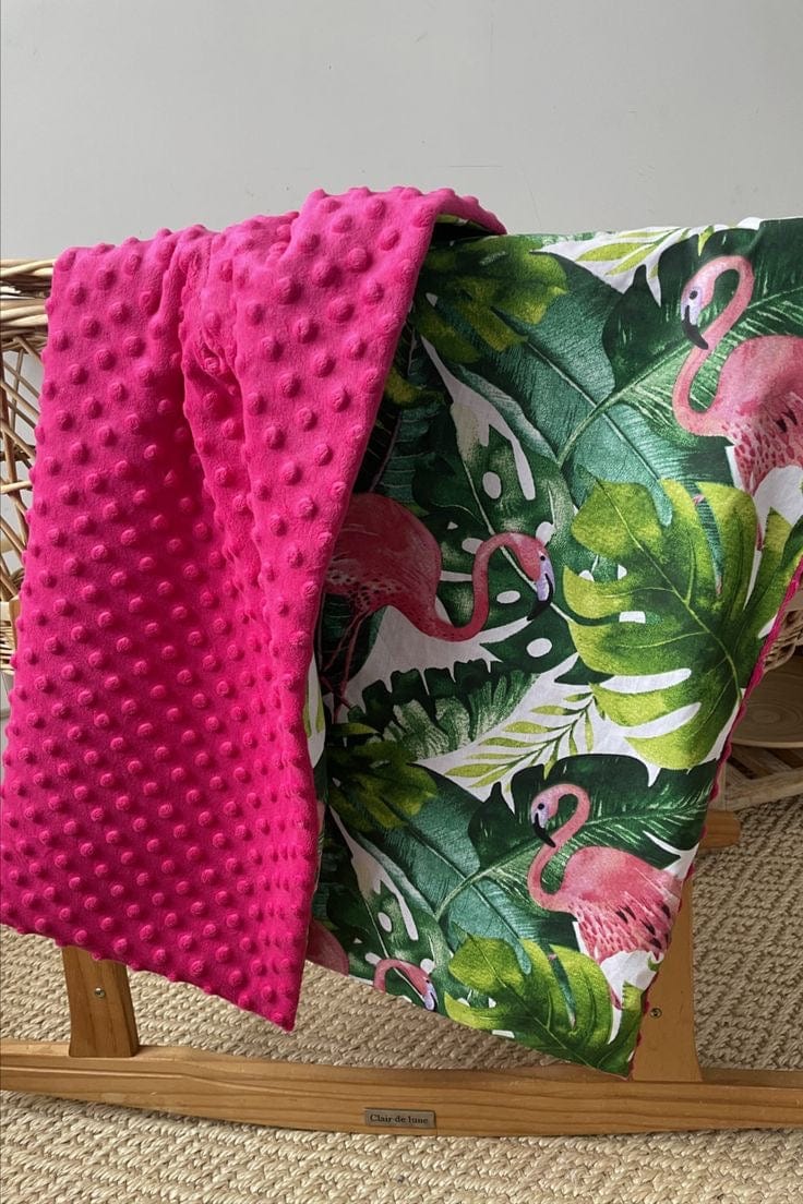Minky Fleece in Fuchsia 260 g/m²