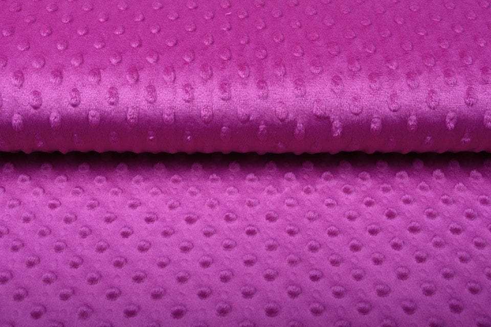 Minky-Fleece-Fuchsia 260 g/m²