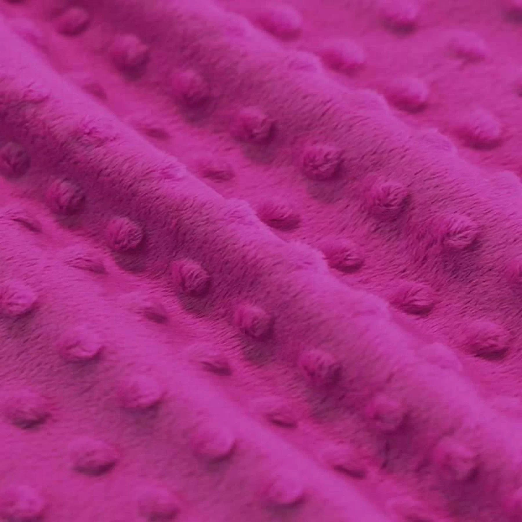 Minky-Fleece in Fuchsia 260 g/m²