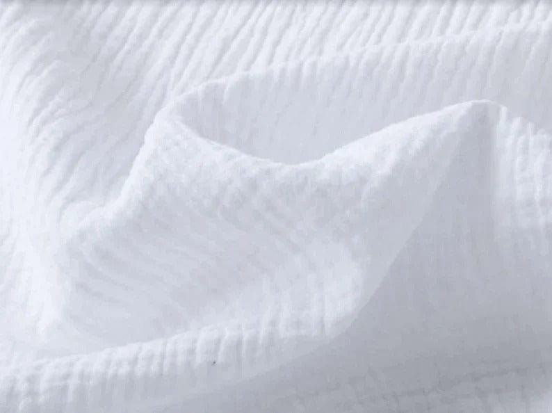 Mousseline blanche 125 g/m²