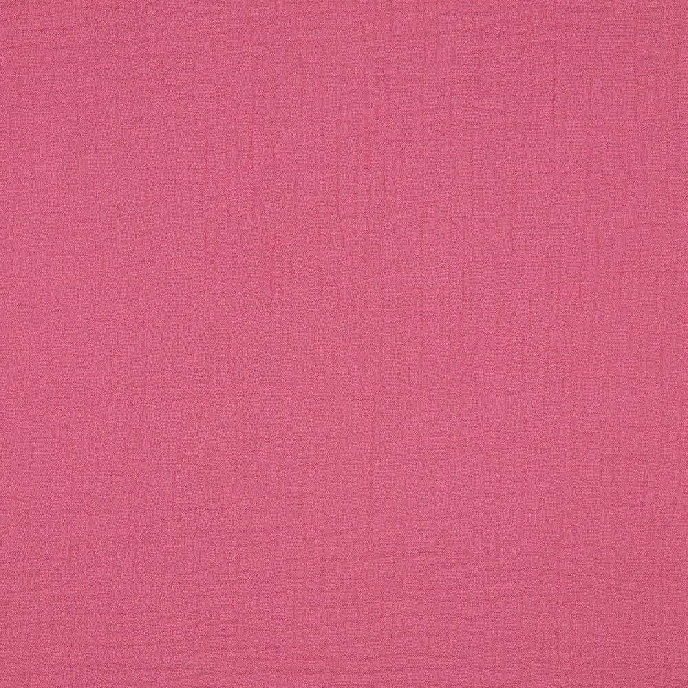 Mousseline rose Barbie 125 g/m²