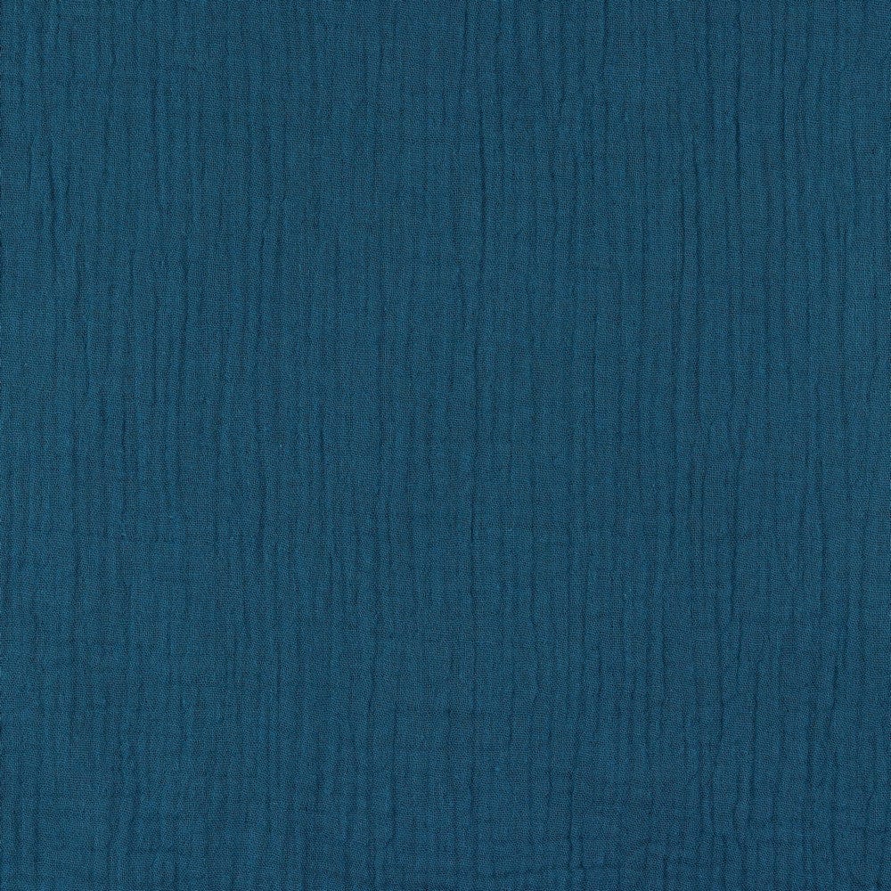 Mousseline bleu abyssal 125 g/m²