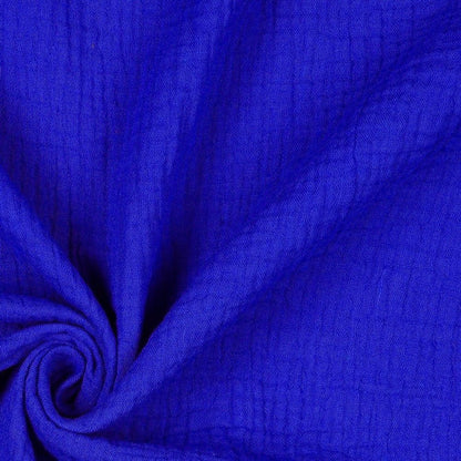 Mousseline bleu bleuet 130 g/m²