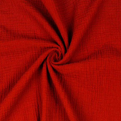 Mousseline rouge 125 g/m²