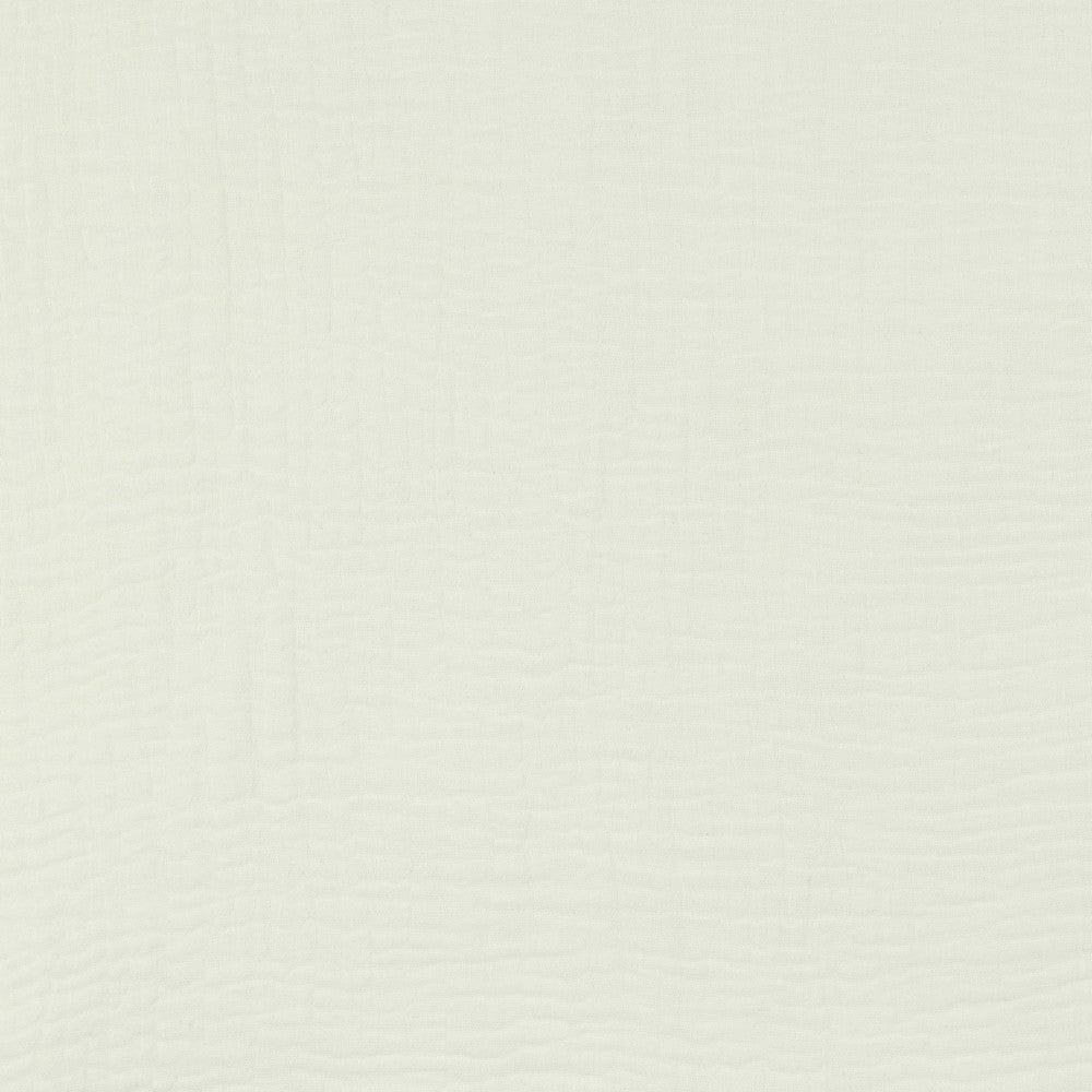 Mousseline blanc chaud 125 g/m²