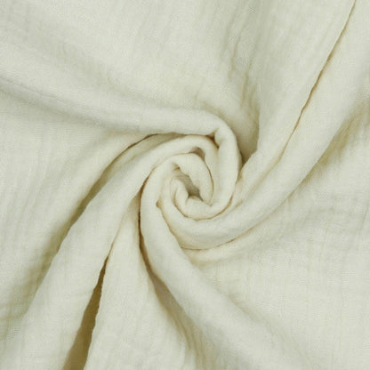 Mousseline blanc chaud 125 g/m²