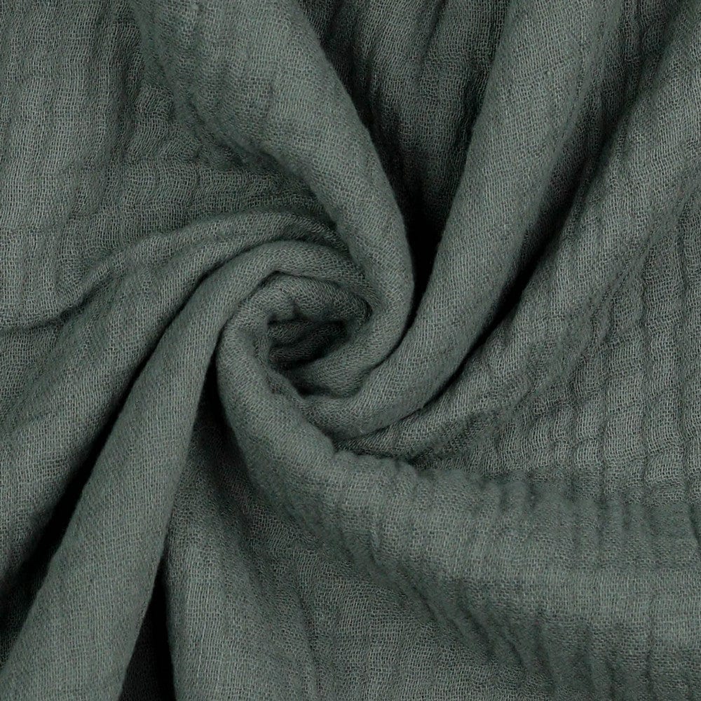 Musselin - dunkelgrau 125 g/m²