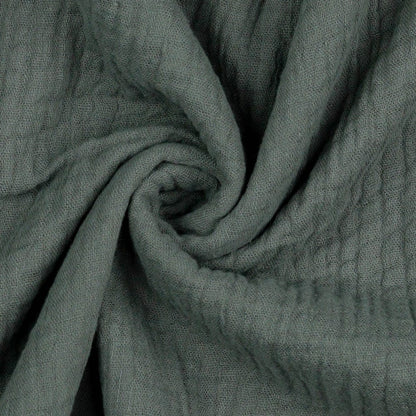 Musselin - dunkelgrau 125 g/m²