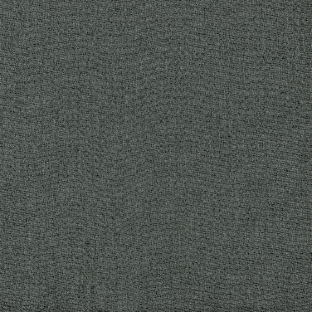 Dunkelgrauer Musselin 125 g/m²