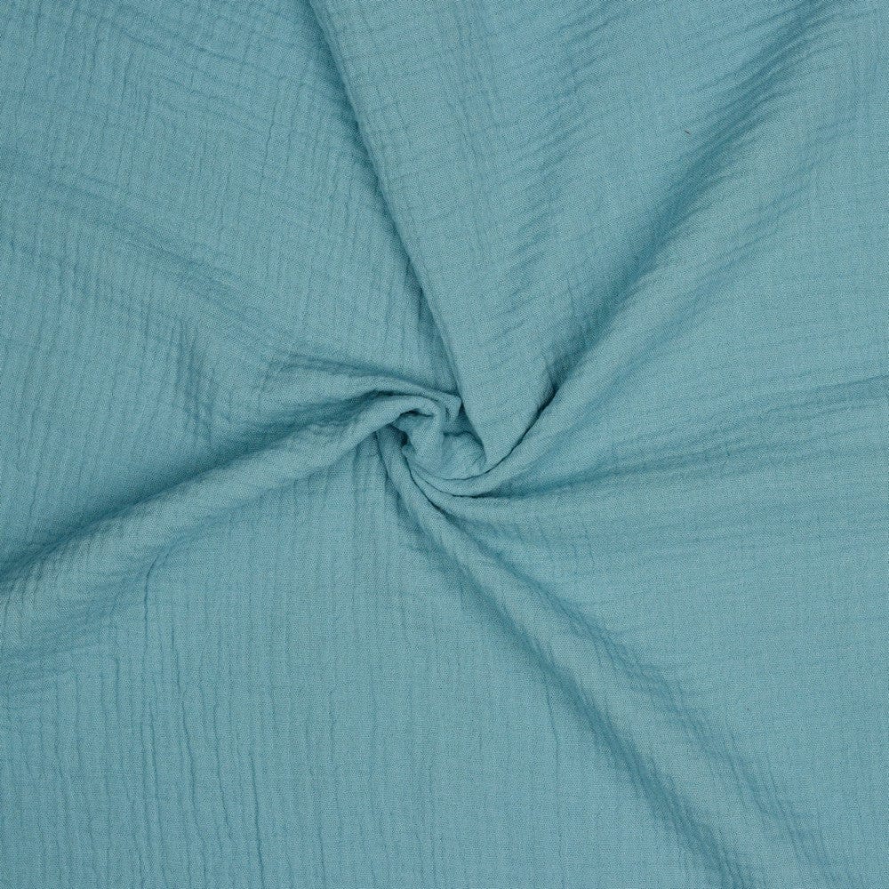 Musselin grünlich blaugrau 125 g/m²