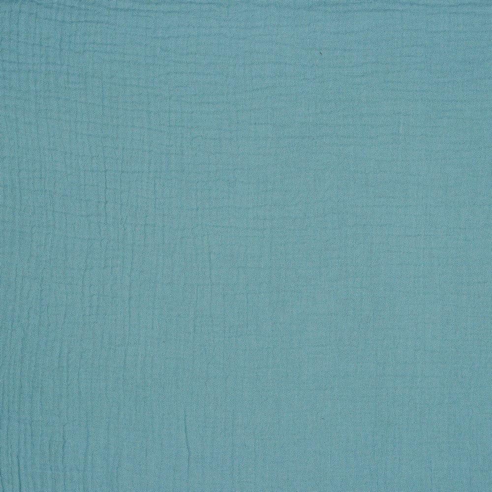 Musselin, grünlich blaugrau 125 g/m²