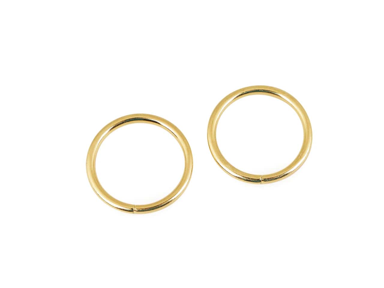 O-Ring ⌀ 20 mm – Gold (2 Stk. im Set)