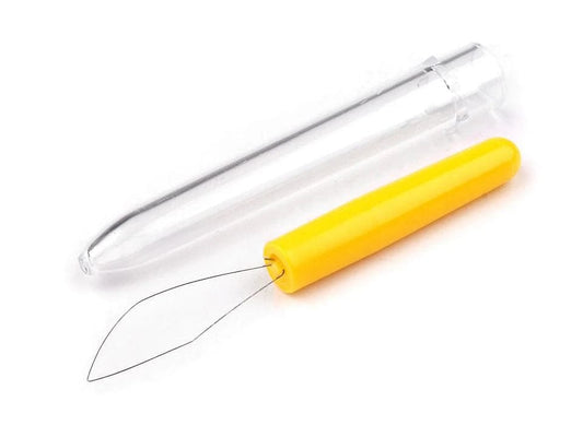 Needle threader helper