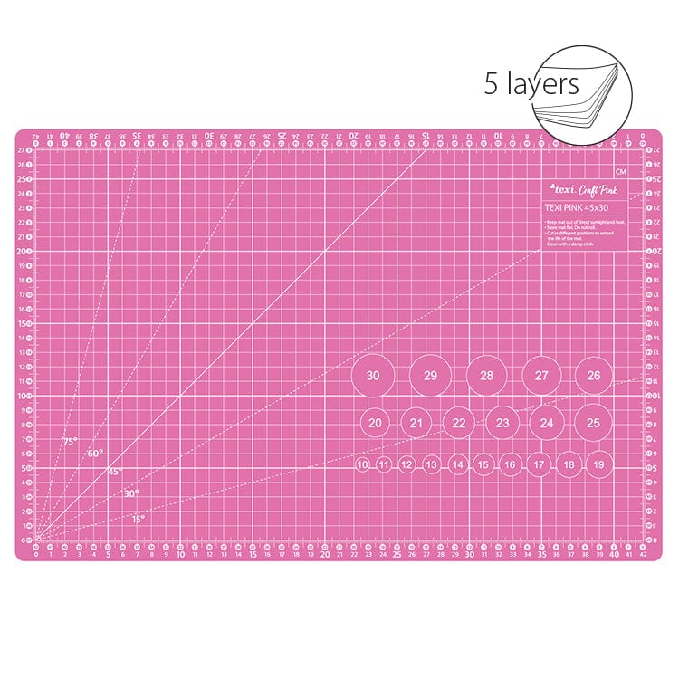 alt
Support de découpe 45x30 cm - rose
