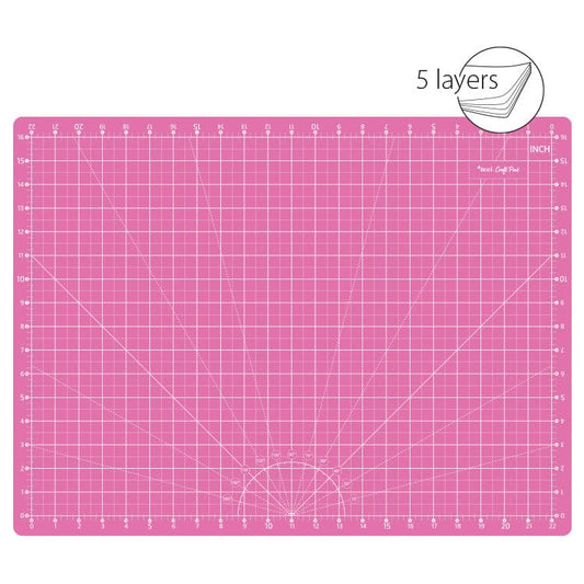Cutting mat 60X45 cm-pink