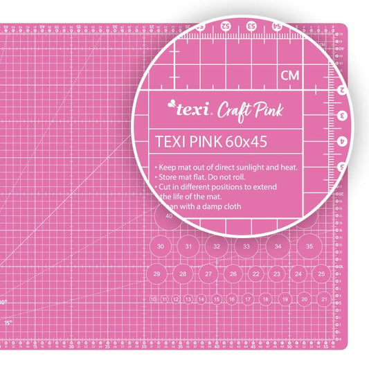 Cutting mat 60X45 cm-pink