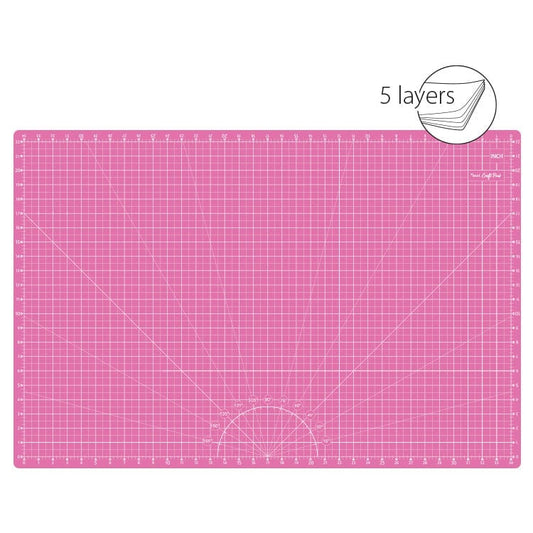 Cutting mat 60X90 cm-pink