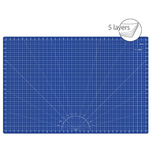 Cutting mat 60X90 cm-blue