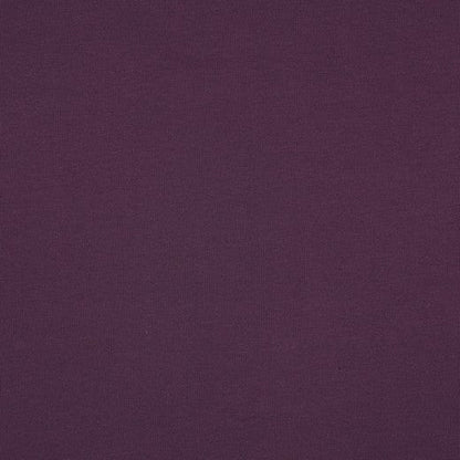 Dünner Baumwolljersey – Aubergine 215 g/m²