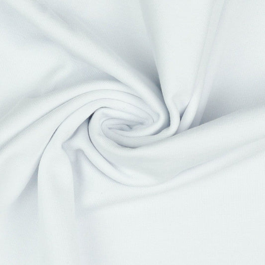 Thin cotton jersey - white 215 g/m²