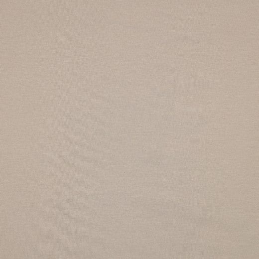Jersey de coton fin beige 215 g/m²