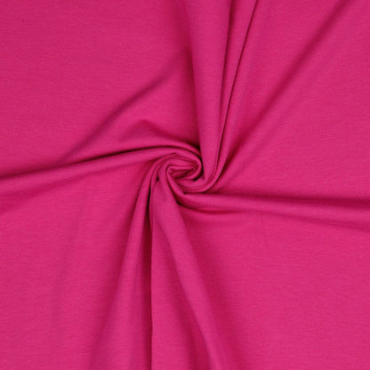 Fine cotton jersey-fuchsia 215 g/m²