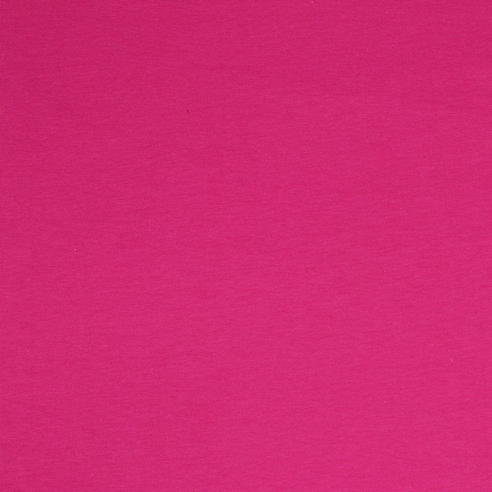 Lightweight cotton jersey - fuchsia 215 g/m²