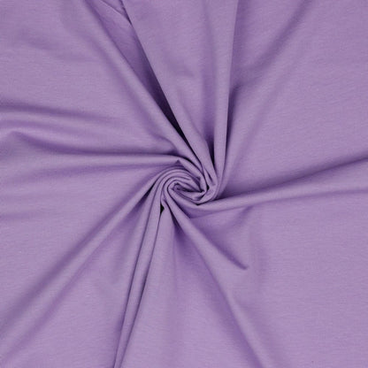 Feiner Baumwolljersey in Lavendel 215 g/m²