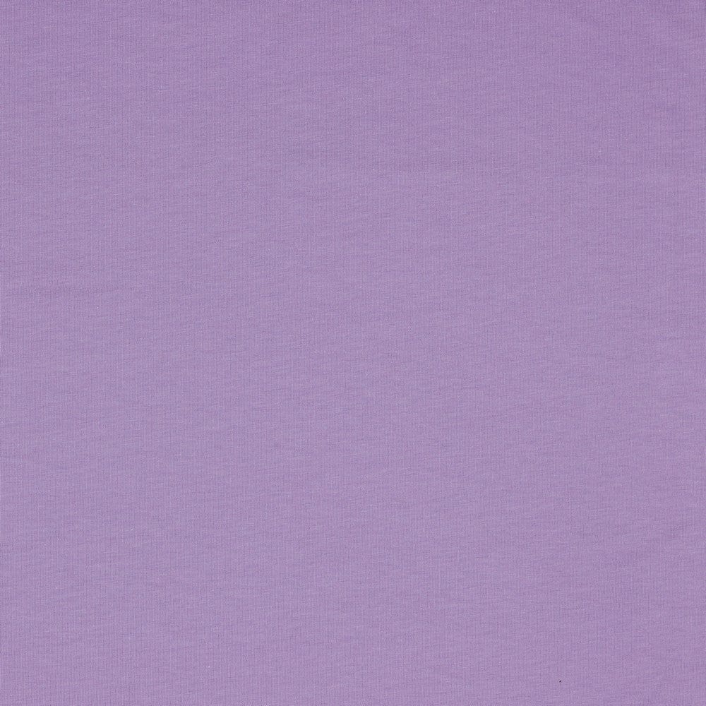 Feiner Baumwolljersey in Lavendel, 215 g/m²