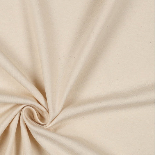alt
Thin cotton jersey - unbleached natural 215 g/m²